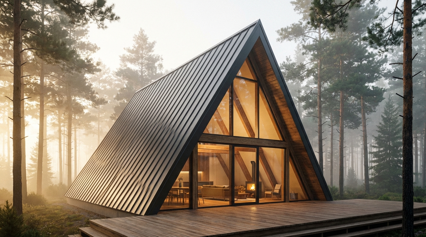 A-Frame — архитектурный стиль дома