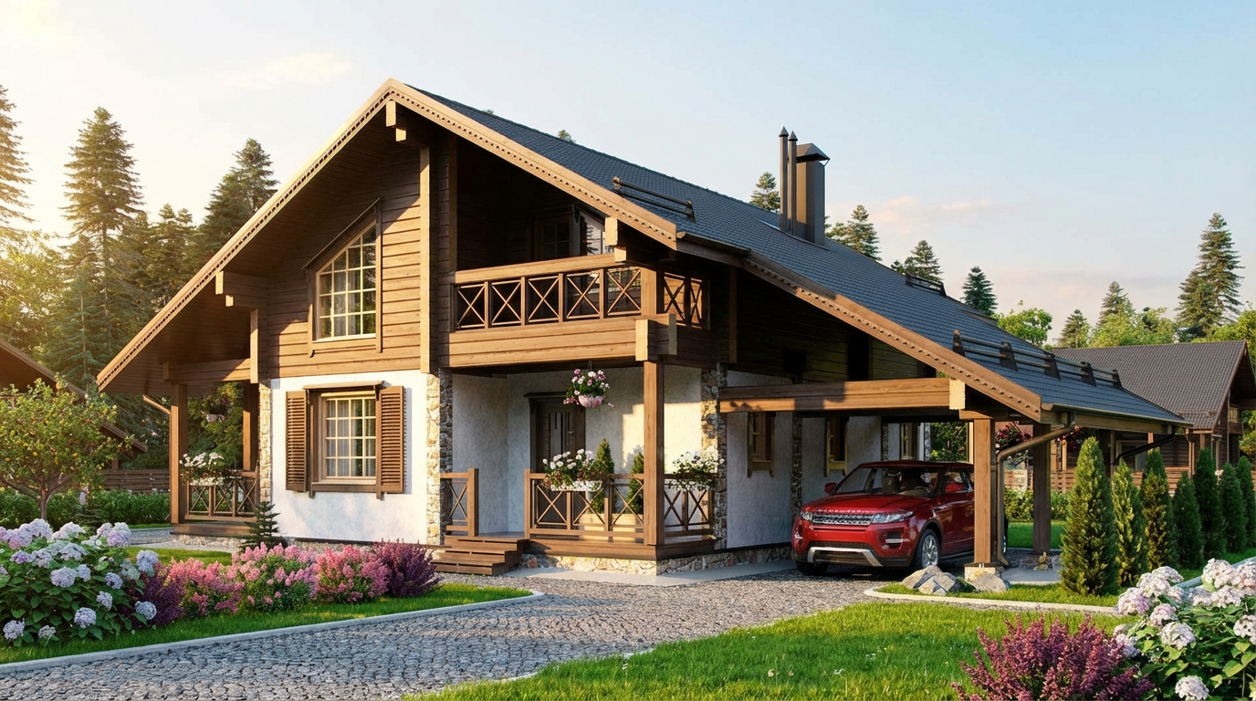 Шале — архитектурный стиль дома