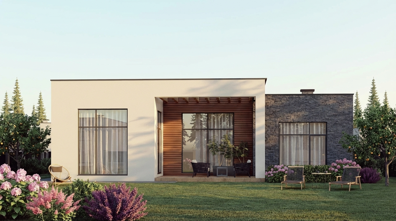 Хай-тек — архитектурный стиль дома