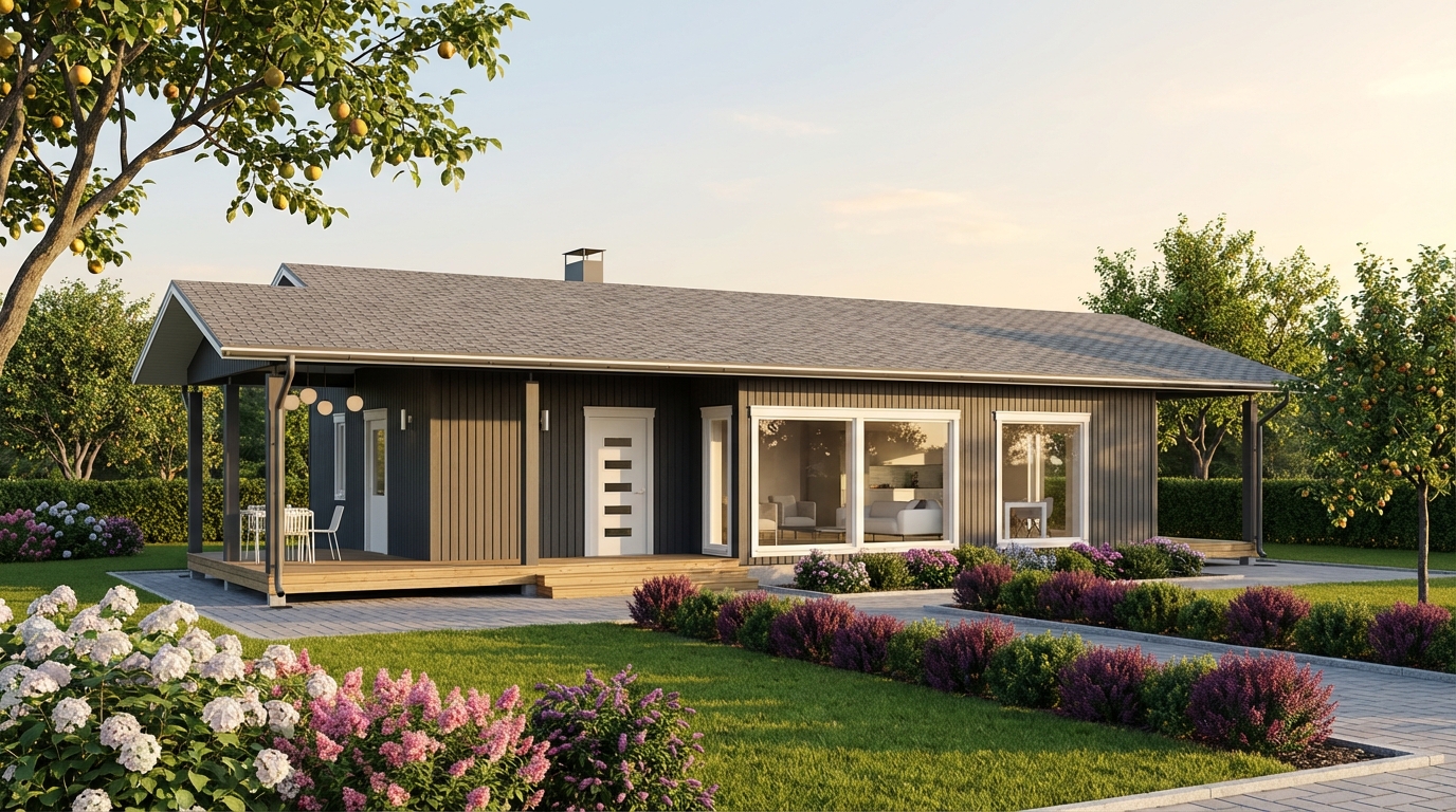 Скандинавский — архитектурный стиль дома